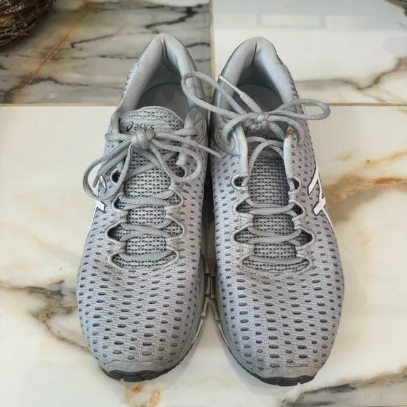 Asics Women’s Gel Quantum 360 Knit Running Shoes Sneakers | Silver | Size 9.5
