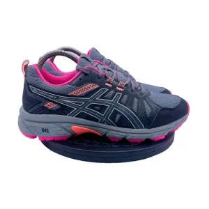 Asics Womens Gel Venture 7 1012A477 Black Running Shoes Sneakers Size 9.5