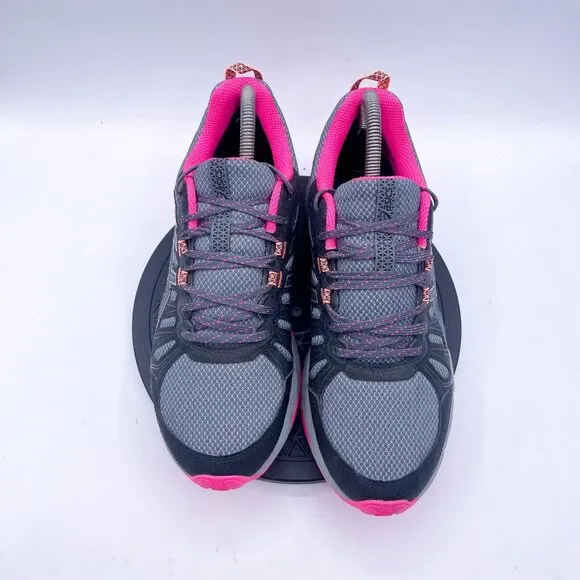 Asics Womens Gel Venture 7 1012A477 Black Running Shoes Sneakers Size 9.5