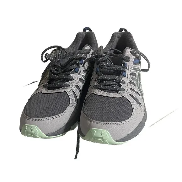 ASICS Women’s Gel-Venture 8 Trail Running Shoes Size 10 Gray Green 1012A476