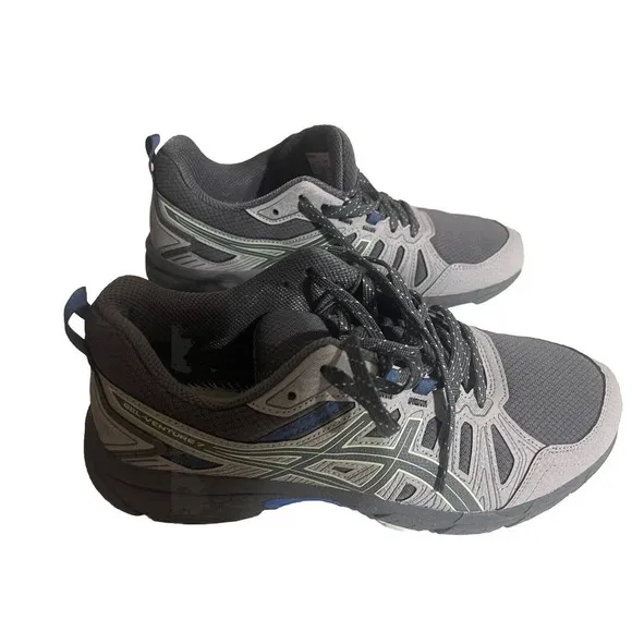 ASICS Women’s Gel-Venture 8 Trail Running Shoes Size 10 Gray Green 1012A476