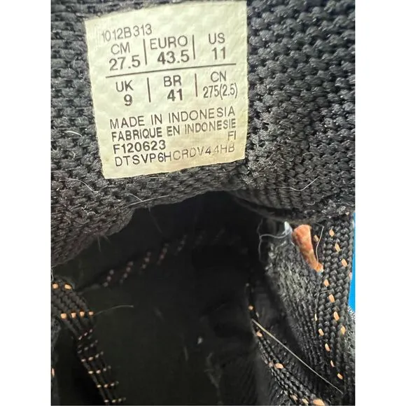 Asics Womens Gel Venture 9 1012B313 Black Running Shoes Sneakers Size 11