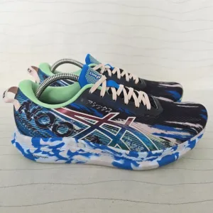 ASICS Womens Noosa Tri 13 Black Blue Multicolor Running Shoes Sneakers Size 9.5