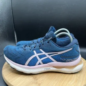 Asics Womens Size 10 Gel Nimbus 24 1012B201 Blue Running Shoes Sneakers