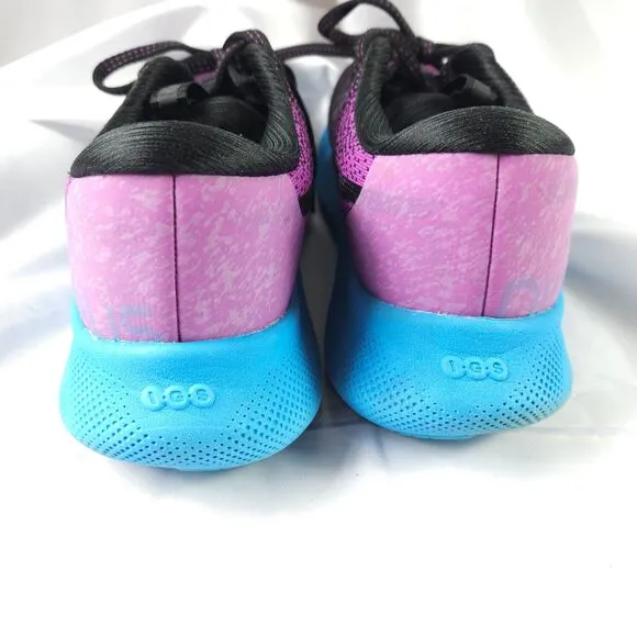 Asics Womens Sz 7 Gel Nimbus Lite 2 Purple Blue Black Running Shoes 1012A882