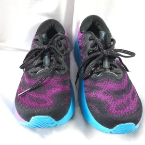 Asics Womens Sz 7 Gel Nimbus Lite 2 Purple Blue Black Running Shoes 1012A882
