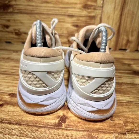 Asics Womens Gel Kayano 24 Lite Show T8A9N Beige Running Shoes Sneakers Size 9
