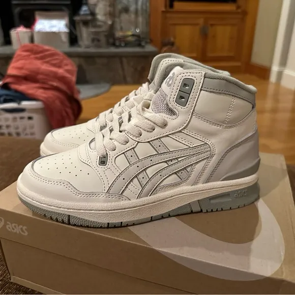 ASICS x FREE PEOPLE unisex EX89 MT heritage hi-top basketball icon sneaker
