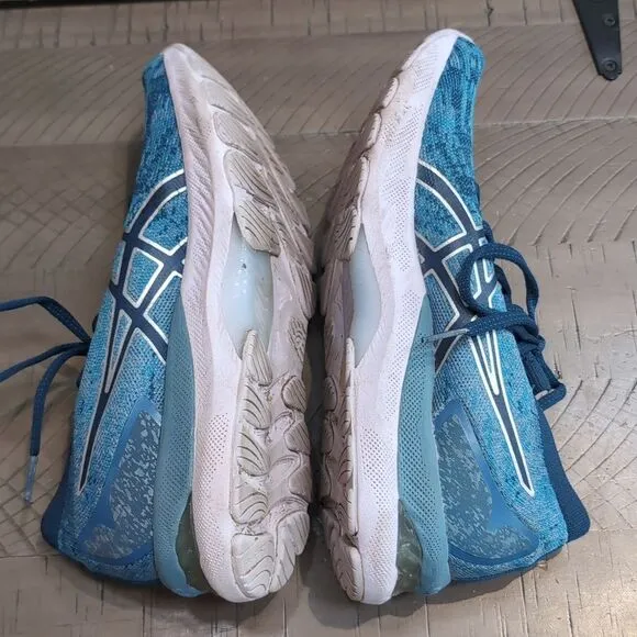 Asics Gel-Nimbus 23 Blue Running Shoes Sz 9
