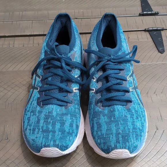 Asics Gel-Nimbus 23 Blue Running Shoes Sz 9