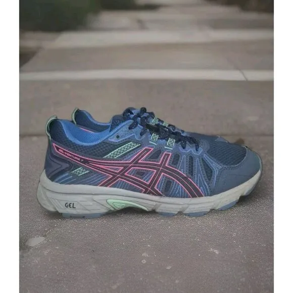 ASICS GEL-Venture 7 Athletic Running Shoes Sneakers Women's Size 8.5