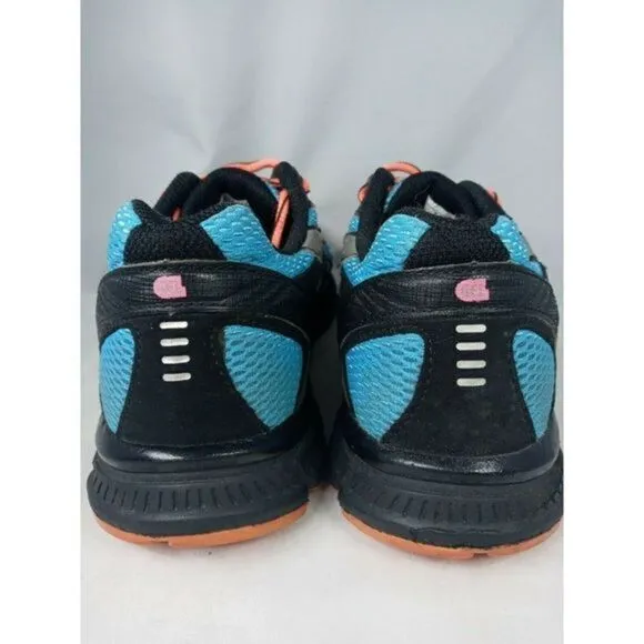 Asics Gel Scram Women's Shoes Size 8 T2J6Q Teal,Black,Pink Preowned‎