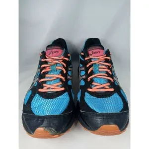 Asics Gel Scram Women's Shoes Size 8 T2J6Q Teal,Black,Pink Preowned‎