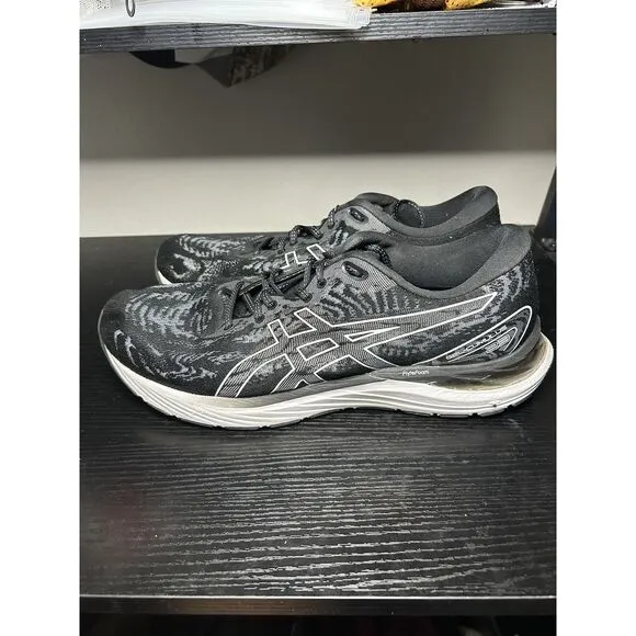Aside Gel Cumulus 23 Black Running Shoes Sneakers Mens Size 11.5