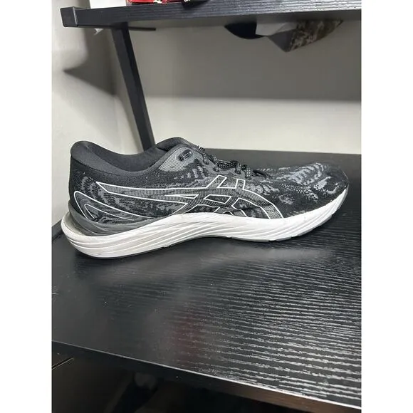 Aside Gel Cumulus 23 Black Running Shoes Sneakers Mens Size 11.5