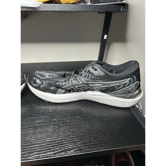 Aside Gel Cumulus 23 Black Running Shoes Sneakers Mens Size 11.5