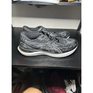 Aside Gel Cumulus 23 Black Running Shoes Sneakers Mens Size 11.5