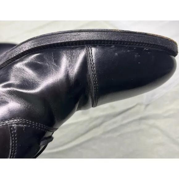 Bally of Switzerland Oxford Men 9 EEE Extra Wide Kensington Shoes Black Leather
