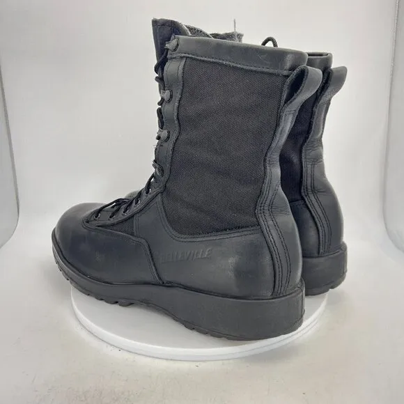 Belleville 700V-F Men Size 12.5 Black Flight Combat Vibram Lace Up Gore-Tex Boot
