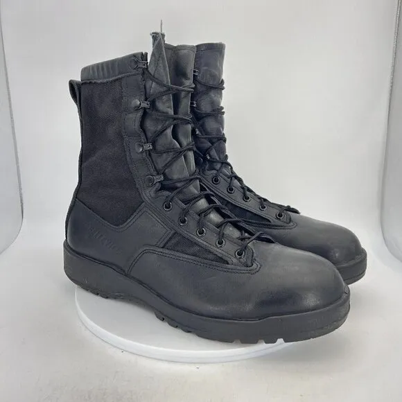 Belleville 700V-F Men Size 12.5 Black Flight Combat Vibram Lace Up Gore-Tex Boot