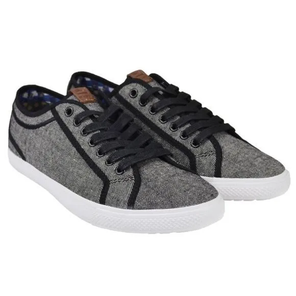 Ben Sherman Chandler Lo-Lace Up Sneaker Size 8.5 Black