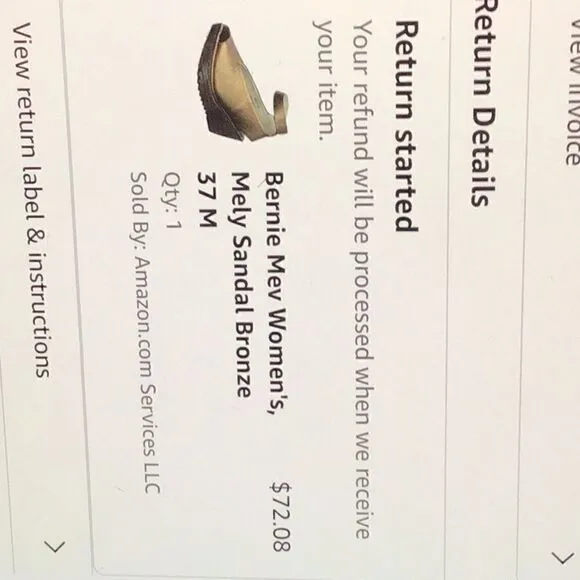Bernie Mav Womens MELY Sandel in Bronze. Size 37 = 61/2 to 7.