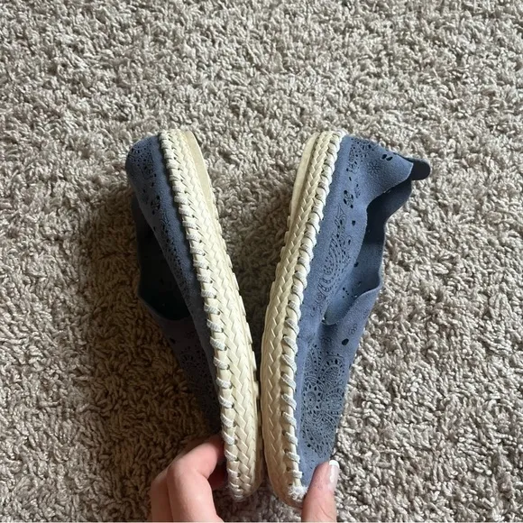 Bernie Mev New York leather slide on shoes