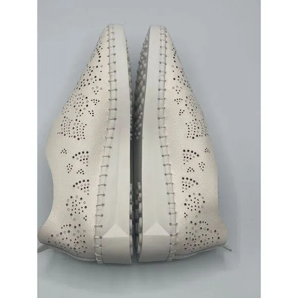 Bernie Mev White Slip On Sneaker‎ Style TW108 Women's Size 38