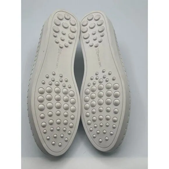 Bernie Mev White Slip On Sneaker‎ Style TW108 Women's Size 38