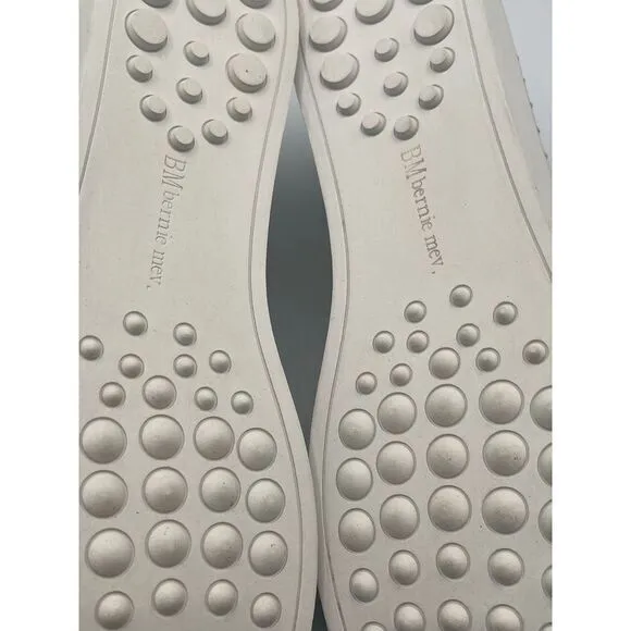 Bernie Mev White Slip On Sneaker‎ Style TW108 Women's Size 38
