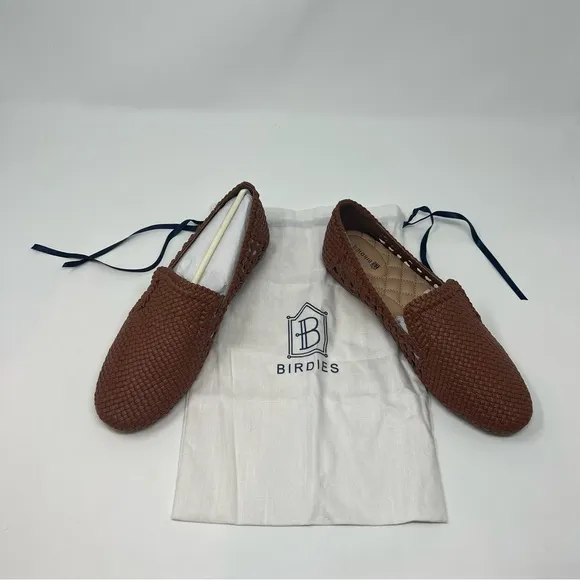 Birdies Starling Handwoven Vegan Loafer Flats Shoes Women Size 7 1/2