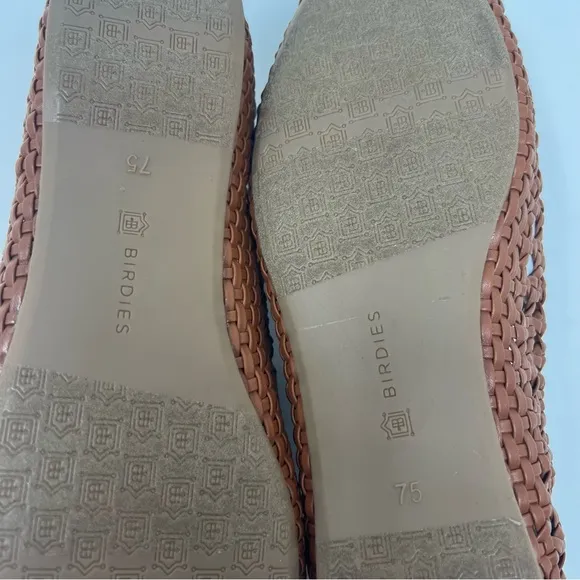 Birdies Starling Handwoven Vegan Loafer Flats Shoes Women Size 7 1/2