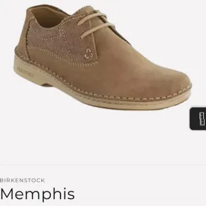 Birkenstock Memphis Unisex Taupe Suede Leather Shoes Size 38 L 7/M 5 Regular Fit