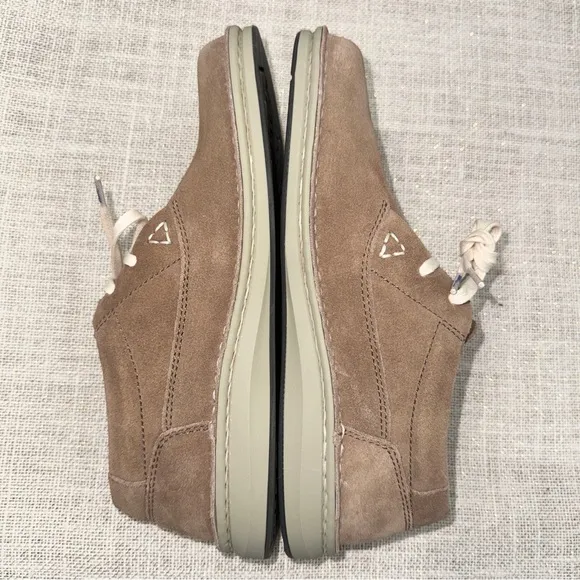 Birkenstock Memphis Unisex Taupe Suede Leather Shoes Size 38 L 7/M 5 Regular Fit