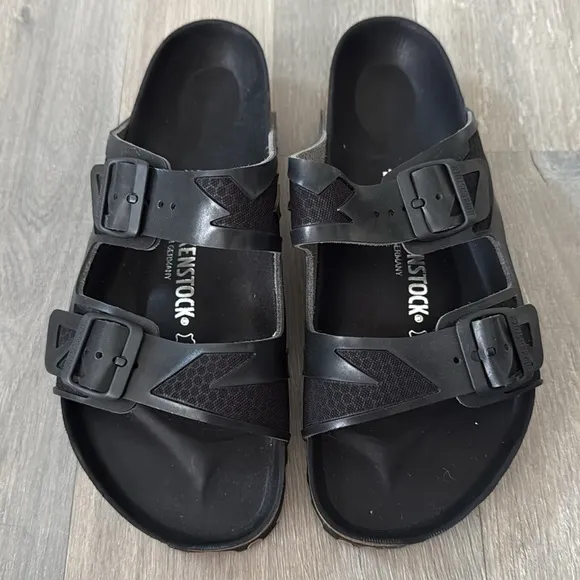 Birkenstock Mule Arizona Rubberized Black