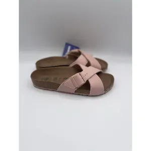 Birkenstock Sandals Siena Vegan Leather Criss Cross Slides Shoes Sz 36/US 5 New