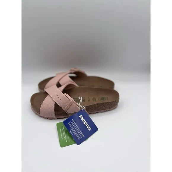 Birkenstock Sandals Siena Vegan Leather Criss Cross Slides Shoes Sz 36/US 5 New