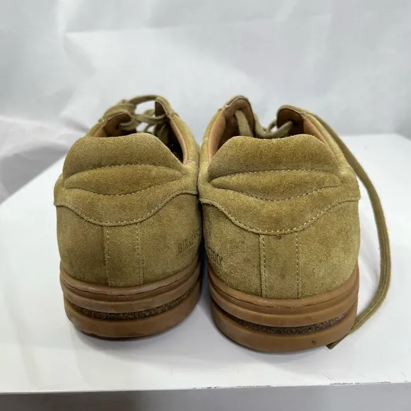 Birkenstocks light green suede athletic shoes, Bend Low Decon. euro size 43