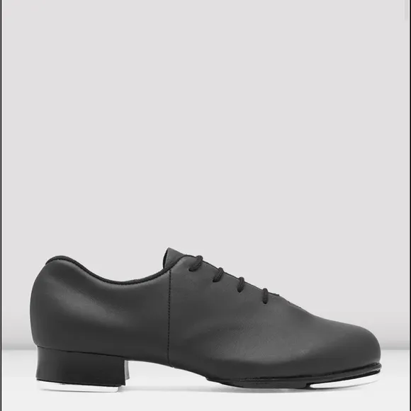 BLOCH Ladies Tap-Flex Leather Shockwave Tap Shoes size 8