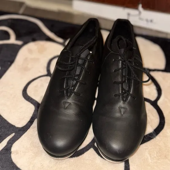 BLOCH Ladies Tap-Flex Leather Shockwave Tap Shoes size 8
