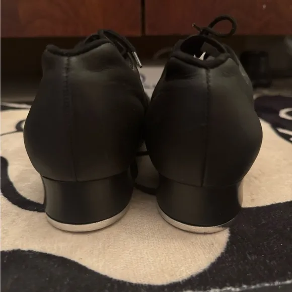 BLOCH Ladies Tap-Flex Leather Shockwave Tap Shoes size 8