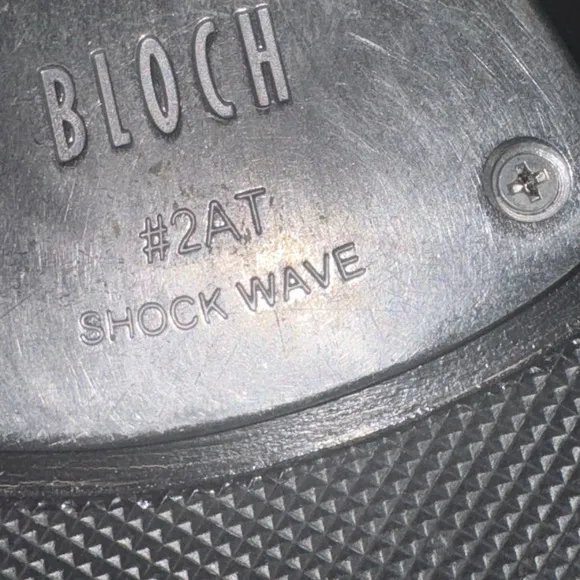 BLOCH Ladies Tap-Flex Leather Shockwave Tap Shoes size 8
