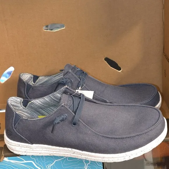 Blue Skechers‎ Melson-Chad Slip-On Sneakers