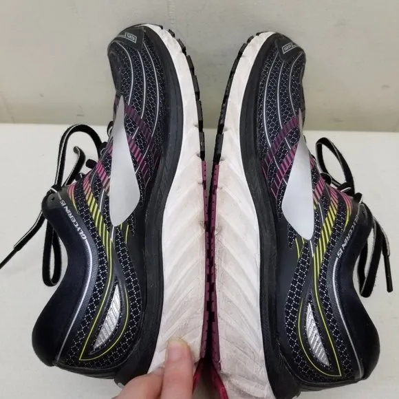 Brooks 10B Tennis Shoes GLYCERIN15 Sneakers Black