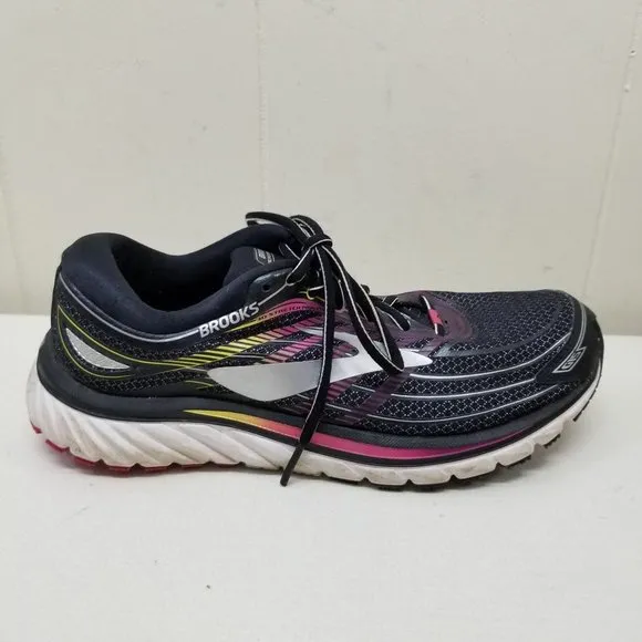 Brooks 10B Tennis Shoes GLYCERIN15 Sneakers Black
