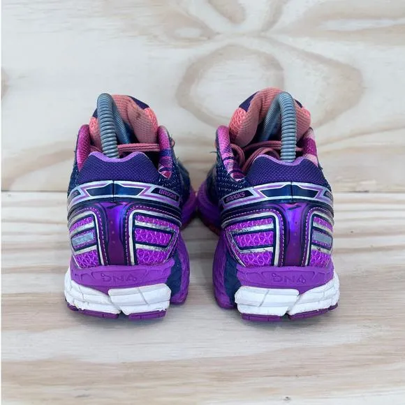 Brooks -Adrenaline GTS 15 -Running Shoes -Blue/Purple -Women's -8(D)-1201741D458