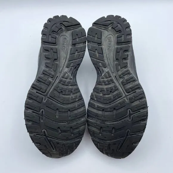 Brooks Adrenaline GTS 18 Running Shoes Black Womens Size 8 Sneakers 1202681B026