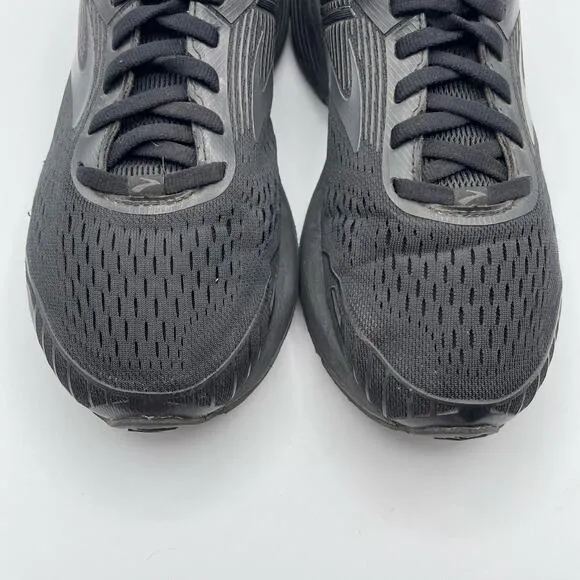 Brooks Adrenaline GTS 18 Running Shoes Black Womens Size 8 Sneakers 1202681B026