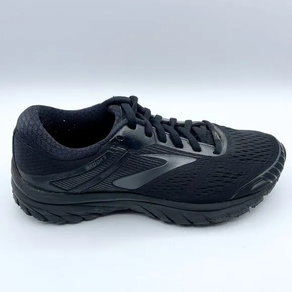 Brooks Adrenaline GTS 18 Running Shoes Black Womens Size 8 Sneakers 1202681B026