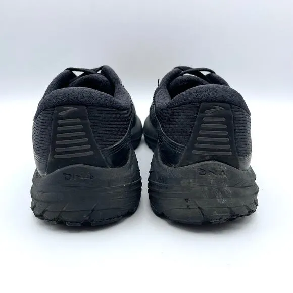 Brooks Adrenaline GTS 18 Running Shoes Black Womens Size 8 Sneakers 1202681B026
